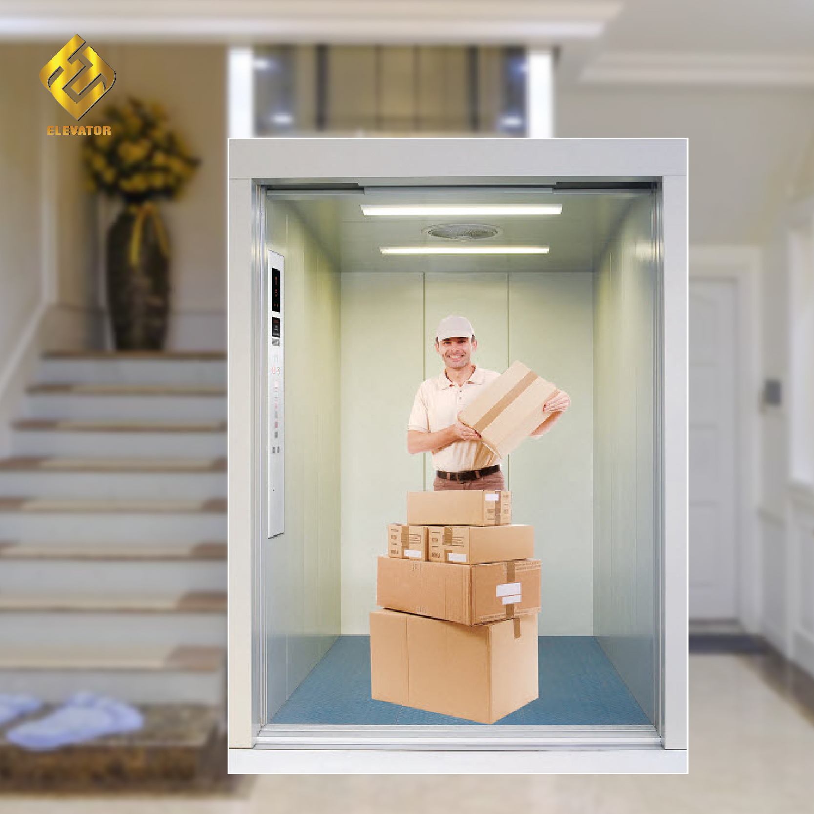 Thang máy chuyển hàng - HTC Freight